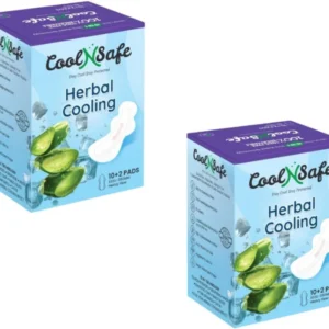 CoolNSafe All-Day Comfort Sanitary Pads XXXL(350MM) | Pack of 2